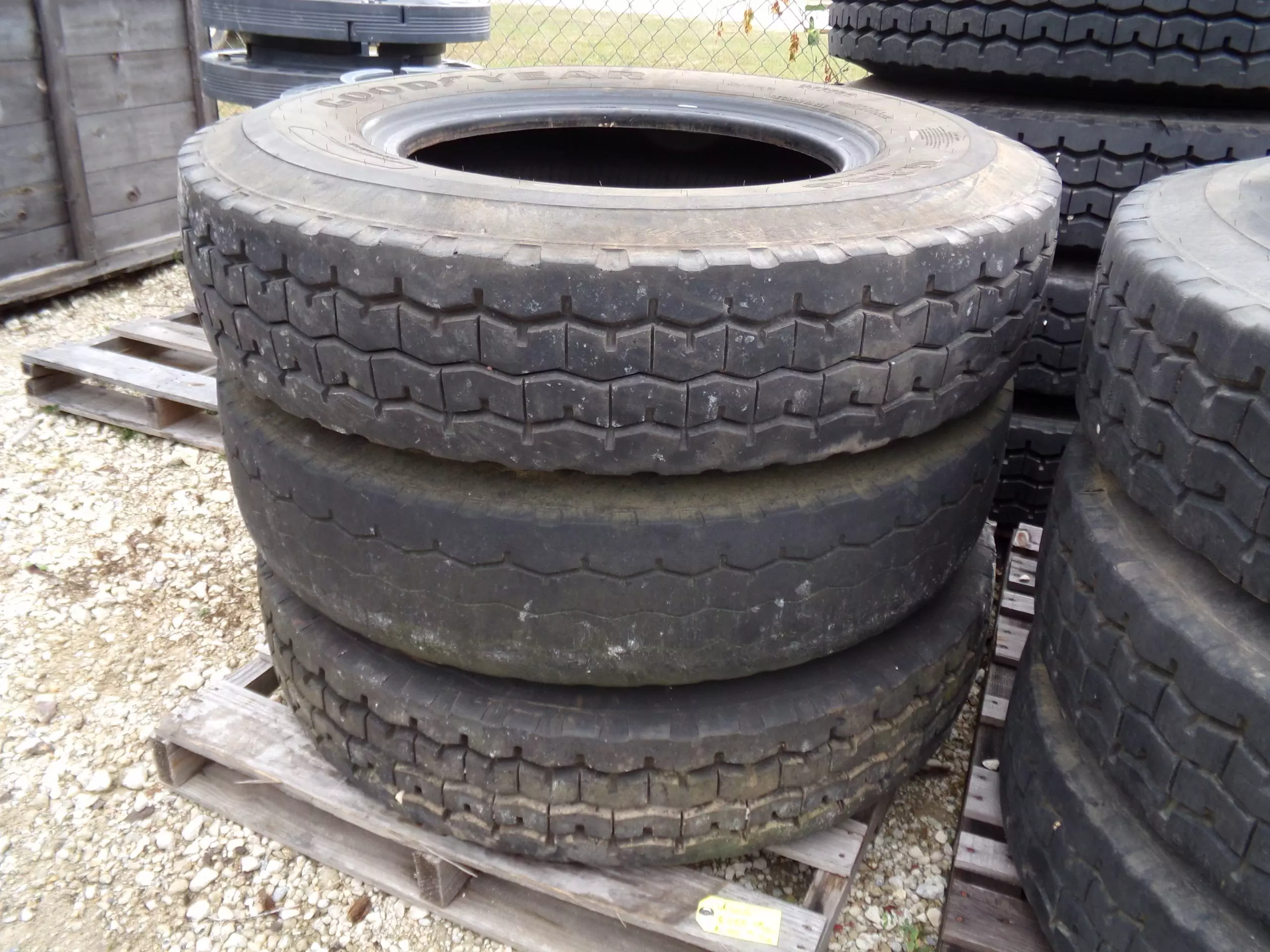 Goodyear G285 11.00R24 M916 Tires – USED – Military Truck Depot